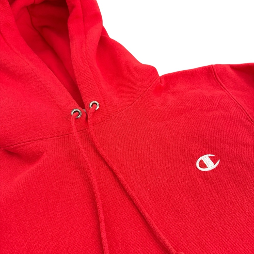 Champion Reverse Weave Hoodie Red